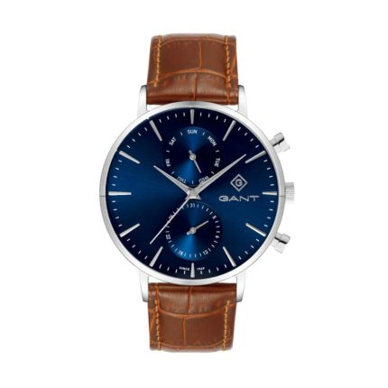Gant Park Hill Day-Date II Brown Leather Strap G121019