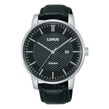 Lorus Dress Black Leather Strap RH981NX9