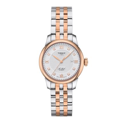 Tissot T-Classic Le Locle Diamonds Automatic Two Tone Stainless Steel Bracelet T0062072203600
