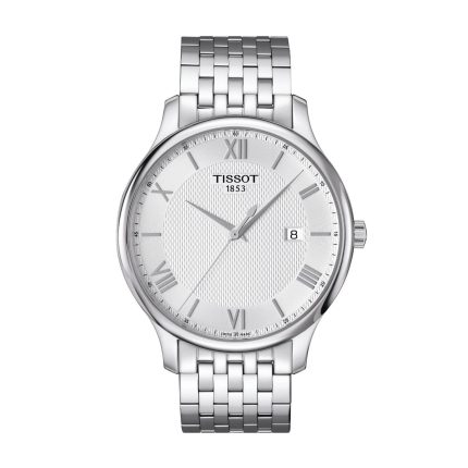 Tissot T-Classic Tradition Silver Stainless Steel Bracelet T0636101103800