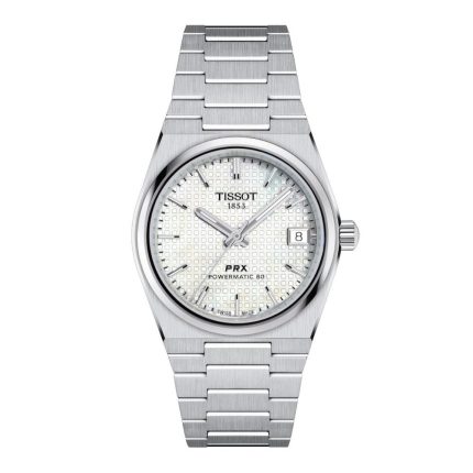 Tissot T-Classic PRX Powermatic 80 Automatic Silver Stainless Steel Bracelet T1372071111100