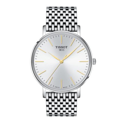 Tissot T-Classic Everytime Silver Stainless Steel Bracelet T1434101101101